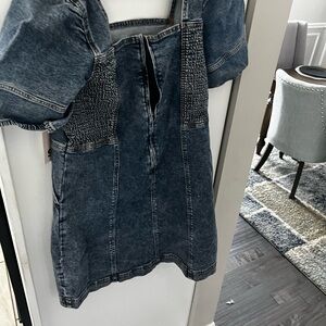 SO Light Blue Denim Dress